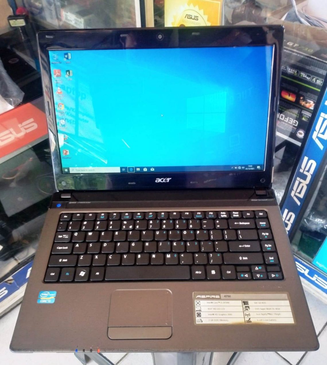 Laptop Acer Aspire 4750 Intel Core I5 2410m 4gb Ram 1tb Hdd 4083