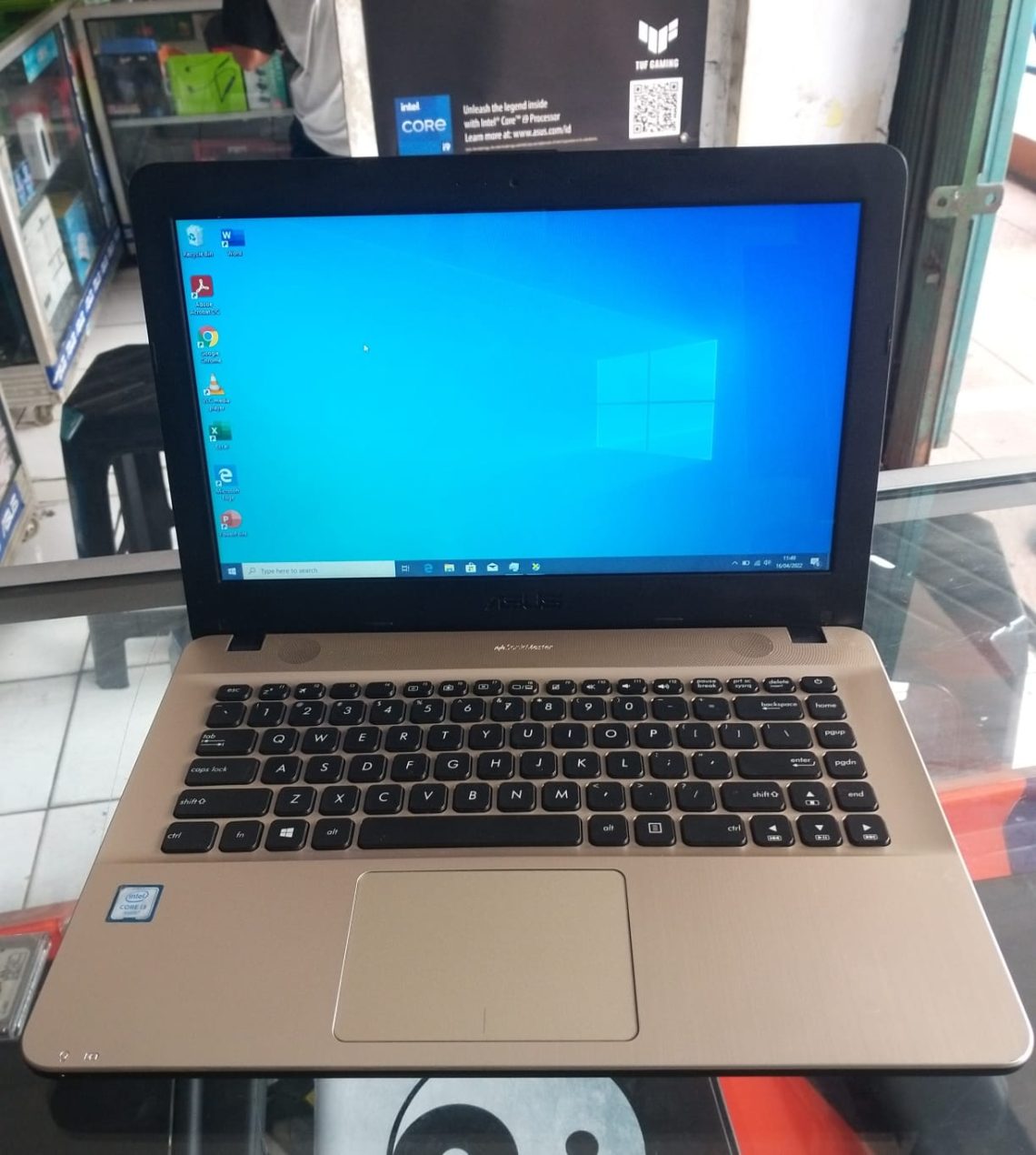 Laptop Asus X441UA Intel Core I3-6006U 4GB RAM 500GB HDD