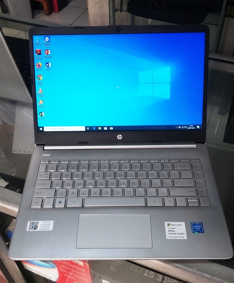 Laptop Hp 14s Dq0508tu Intel Celeron N4120 4gb Ram 256gb Ssd Net Computer Depok 5021